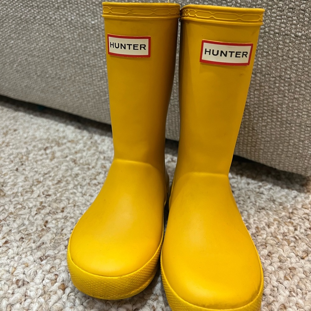 Hunter toddler boots ☔️ size 9